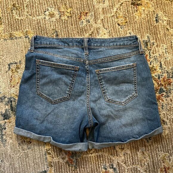 Distressed Denim Shorts - Picture 3 of 4